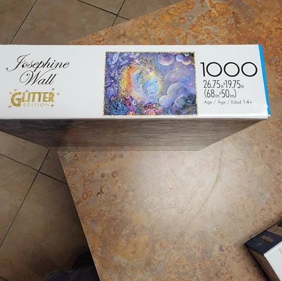 New in box 1000 pieces glitter Star Child puzzle - Picture 2 of 8